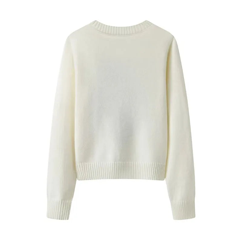 New 2024 Autumn Winter Pullover Sweater Women Cashmere