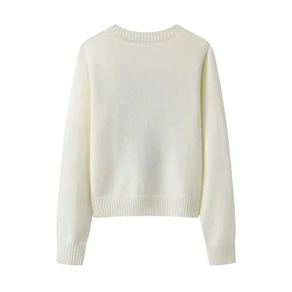New 2024 Autumn Winter Pullover Sweater Women Cashmere
