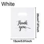 100PCS Thanksgiving Gift Bag Black Product Shopping Bag Candy
