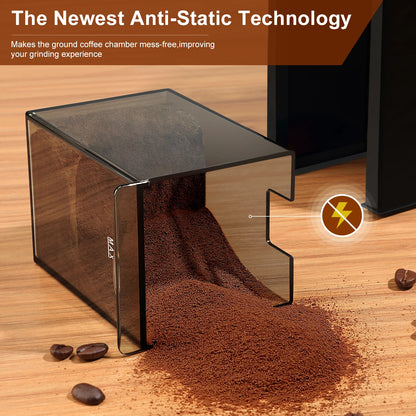 Automatic Burr Mill Coffee Grinder Electric Coffee Bean Grinding