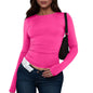Women Fashion Casual Long Sleeve T Shirt