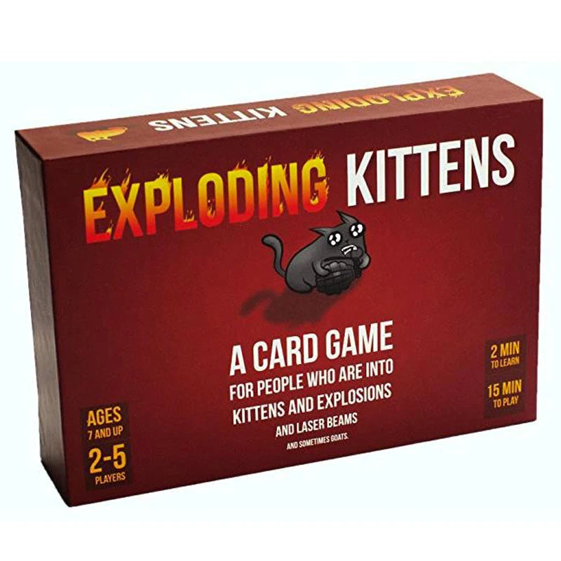 Zombie Kittens Card Game Fun Family Card Games