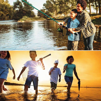 1.8m 2.1M Fishing Rod and Reel Line Lure Set Carbon