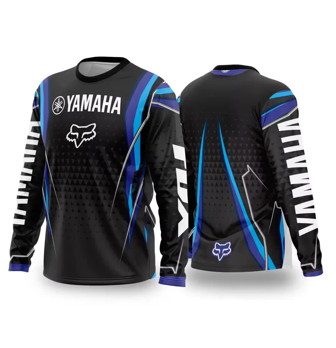 Summer YAMAHA Men Women Motorcycle Riding Suit