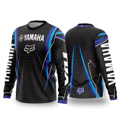 Summer YAMAHA Men Women Motorcycle Riding Suit