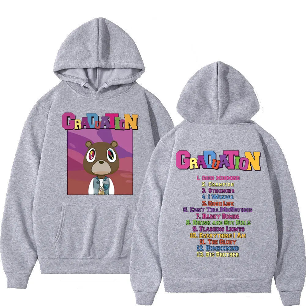 Rapper Kanye West Album Print Hood