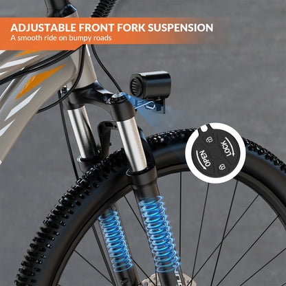 5TH WHEEL AB17 Electric Bike, 700W Peak Motor, 23 Mph Max Speed, Color