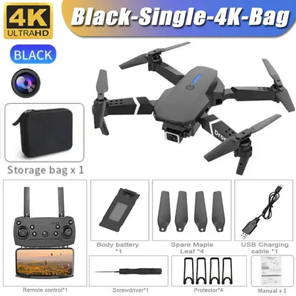 2025 E88Pro RC Drone 4K Professinal With 1080P