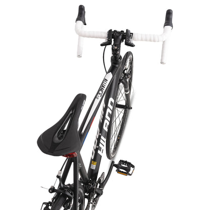 Hiland 700c road bike, 14 speeds, lightweight aluminum