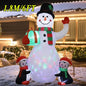 Christmas Decorations Model Built-in LED Lights Inflatable Toys Ornament