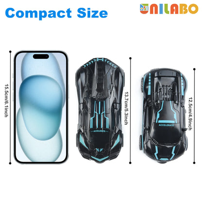 Transformable Robot Sports Car Toys, No Batteries, Educational Kids Gift,
