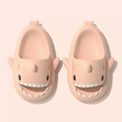 Men Shark Slippers Summer Women Slides Home Bathroom Flip