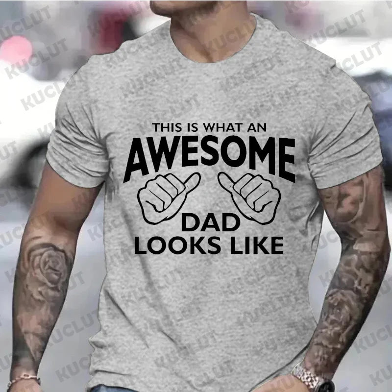 Men's Clothing AWESOME DAD This Is What An Dad Looks Like MENS