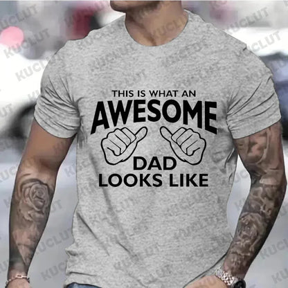 Men's Clothing AWESOME DAD This Is What An Dad Looks Like MENS