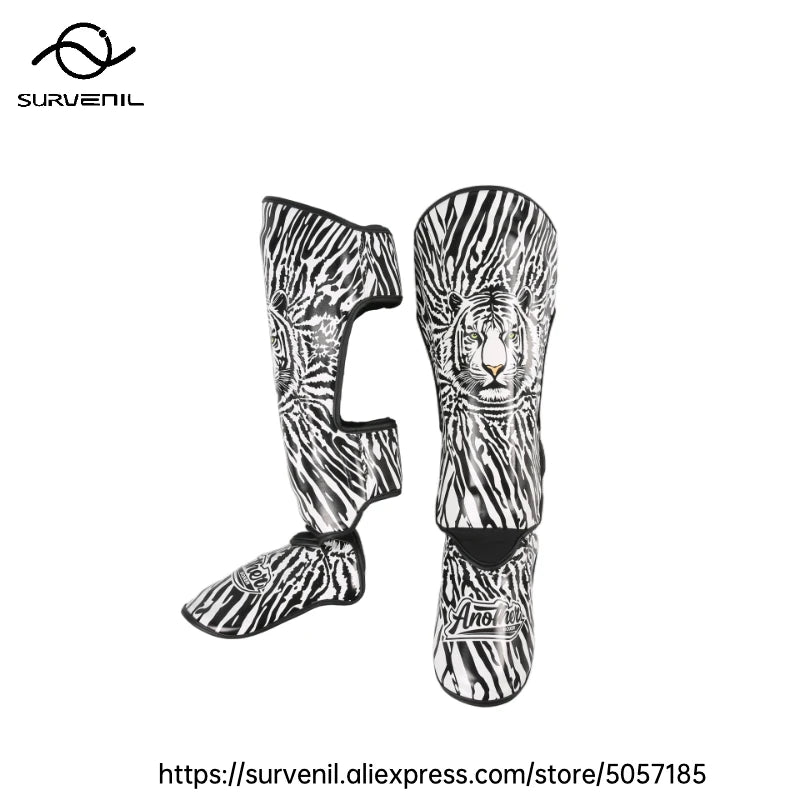 Shin Guards Kickboxing Muay Thai Leg Instep Protection Pads Men