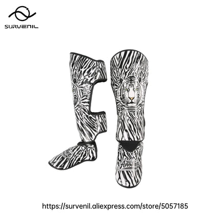 Shin Guards Kickboxing Muay Thai Leg Instep Protection Pads Men