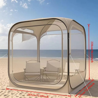 Transparent Panoramic Large Space Tent Outdoor Travel