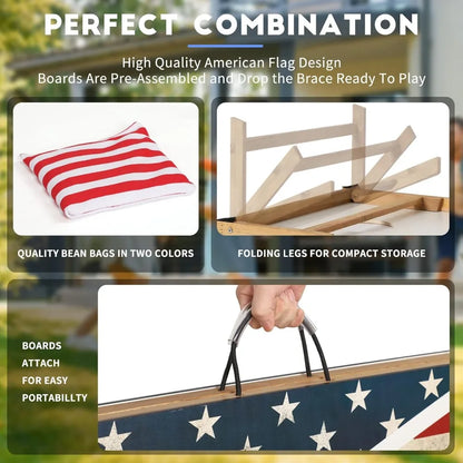 Cornhole Set, Corn Holes Outdoor