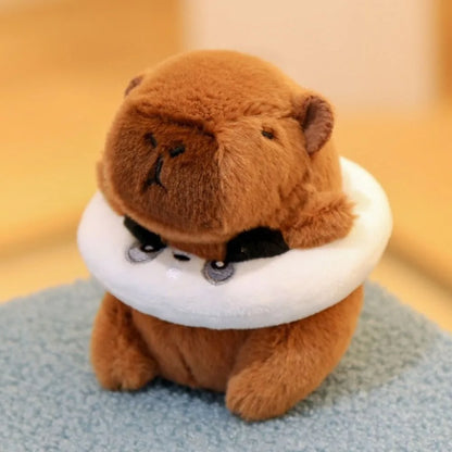 Cute Capybara Plush Toy Hoodie with Wings Simulation Doll