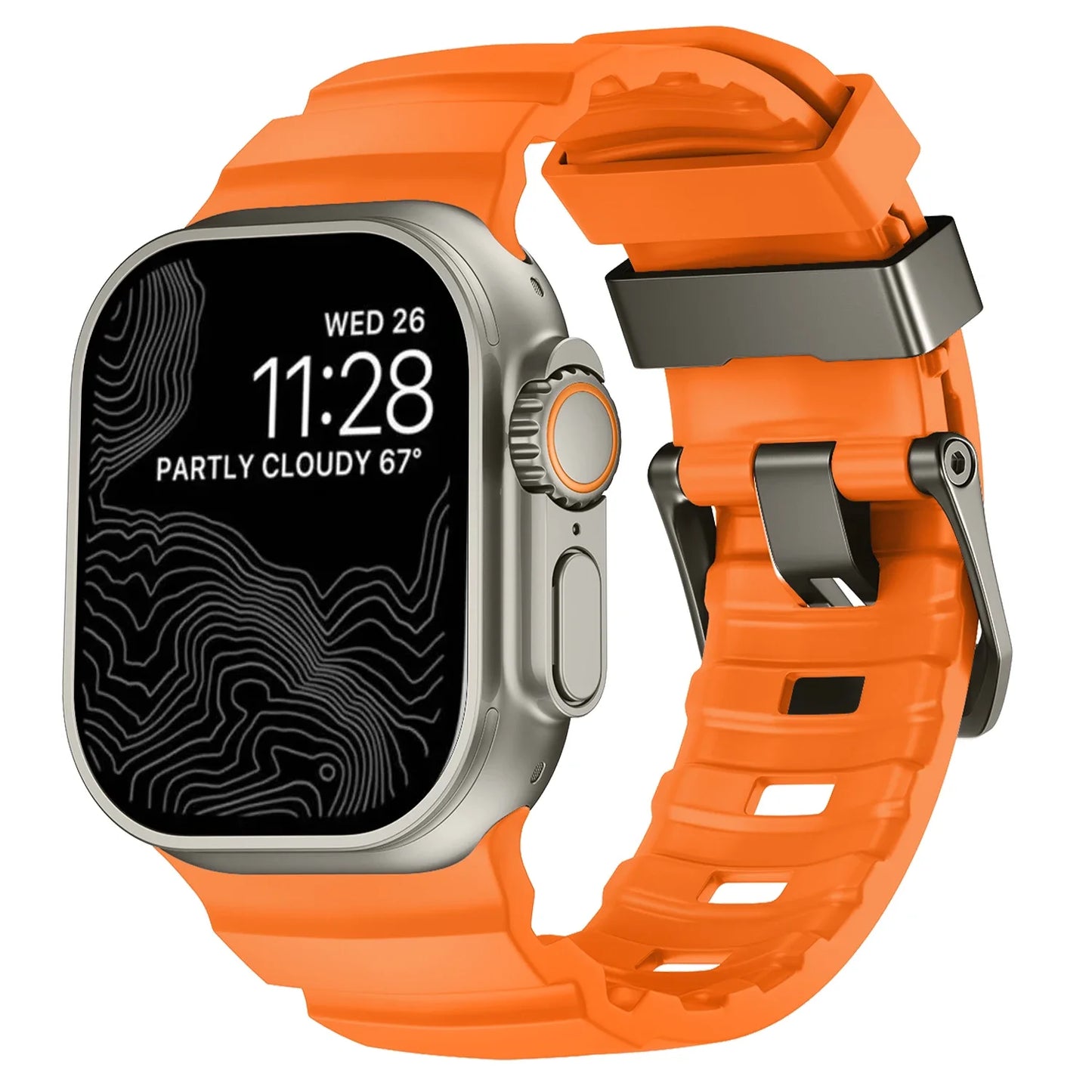Trail Silicone Band for Apple Watch Ultra
