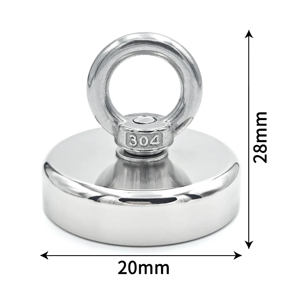 D16~D42mm Super Strong Neodymium Fishing Hook