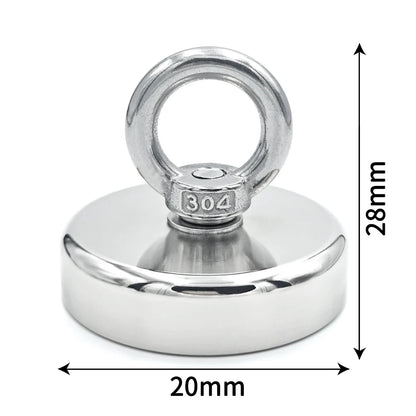 D16~D42mm Super Strong Neodymium Fishing Hook