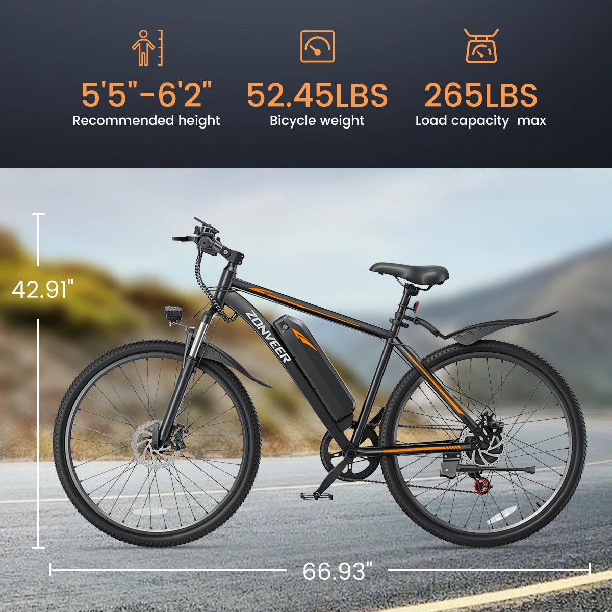 M26 Electric Bicycle Peak