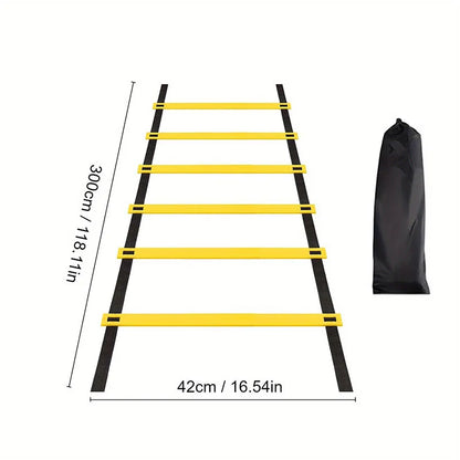 Agility Ladders Nylon Straps For Speed Training And Sports