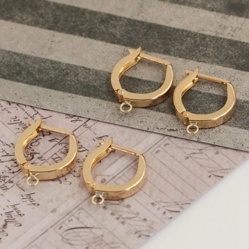 14K Gold Filled Earrings 12mm Horseshoe Huggie Earring