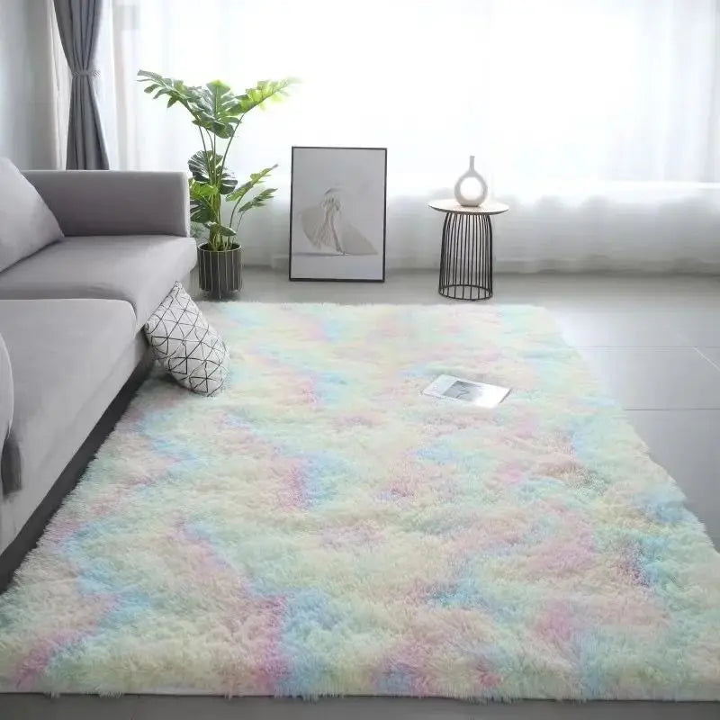VIKAMA Silk Wool Rugs Children's Room Living Room