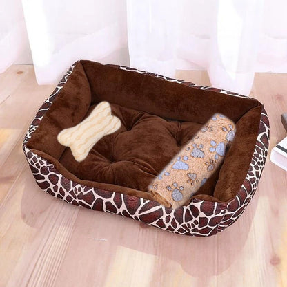 Pet Large Dog Bed Warm House Candy-colored