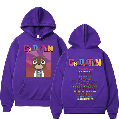 Rapper Kanye West Album Print Hood