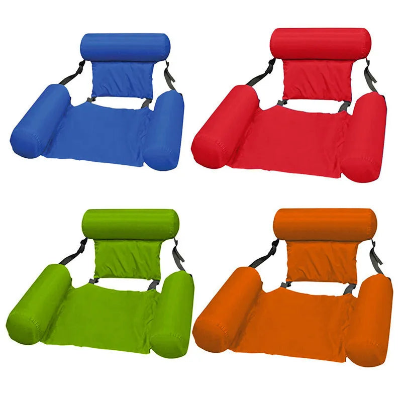 Inflatable Mattresses Water Swimming Hammock Lounge Chairs