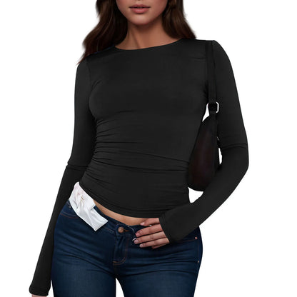 Women Fashion Casual Long Sleeve T Shirt