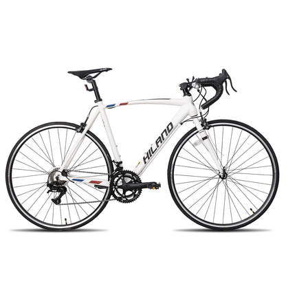 Hiland 700c road bike, 14 speeds, lightweight aluminum