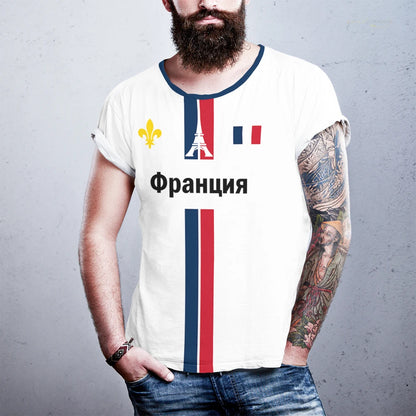 France Football Jersey Summer Sports Breathable