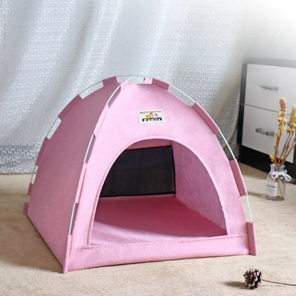 Foldable Cat House Pet Tent Four Seasons Universal