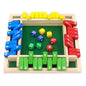 Wooden Dice Board Game Shut The Box for 4 Players Flaps & Dices