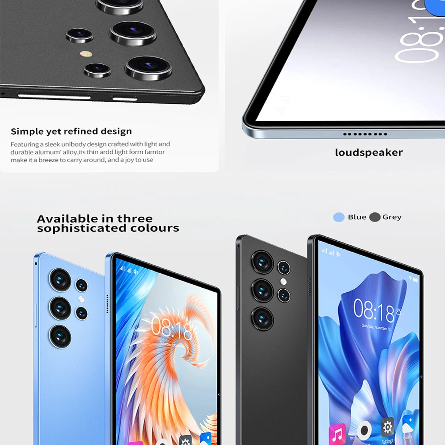 2025 New Upgraded Pad 10.1 Inch Android Tablet