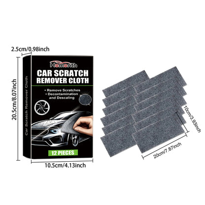 12Pcs Nano Sparkle Cloth for Car Scratch Remover
