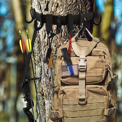 Treestand Strap Gear Hangers with Large Hooks,