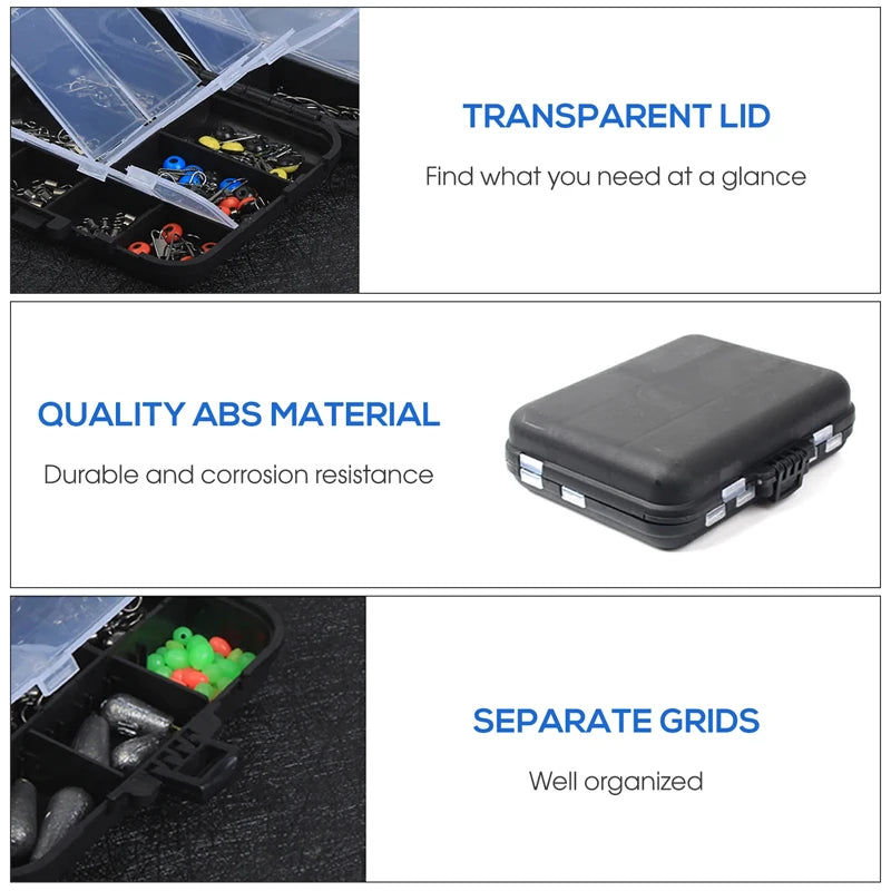 263pcs Outdoor Fishing Accessories Set With Tackle Box