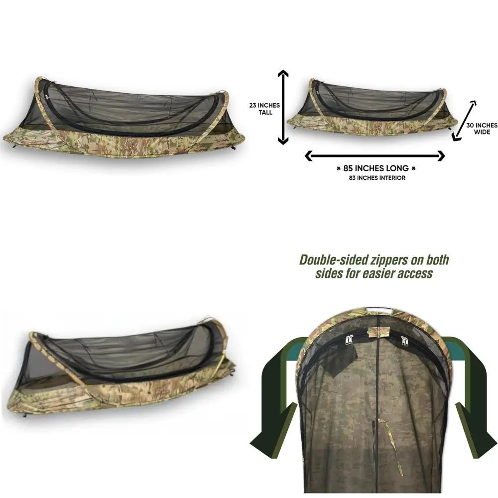 Ultralight Solo Camping Shelter | Compact Single Person Sleeping