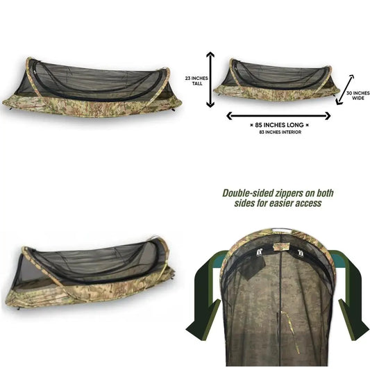 Ultralight Solo Camping Shelter | Compact Single Person Sleeping