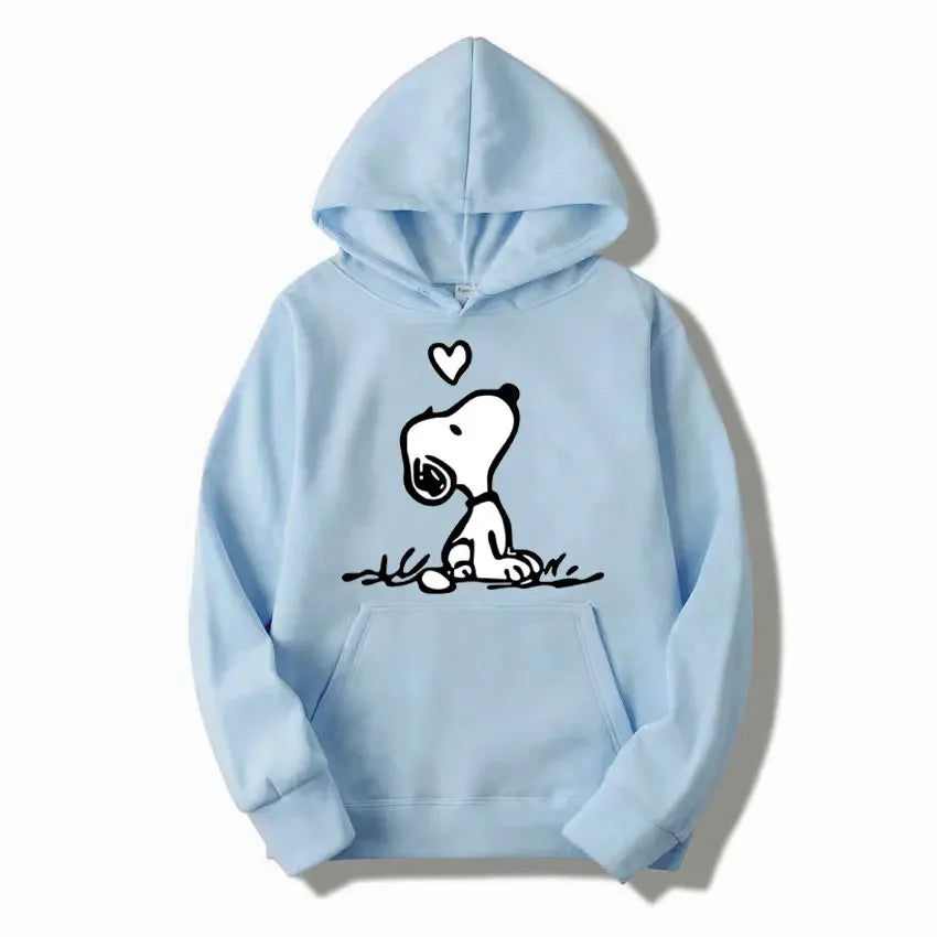 American Cartoon Comics Snoopy Hoodie Women Man