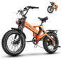 Cybervelo EK6 Peak 2000W Folding Electric Bike for Adults,