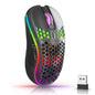 2.4G Wireless Mouse with RGB Backlit 6-button 3-speed