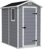 Manor 4x6 Resin Outdoor Storage Shed Kit-Perfect