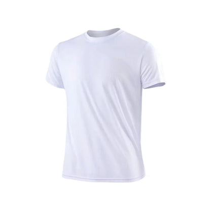 Men's Quick Dry Short Sleeve Gym Running Moisture Wicking