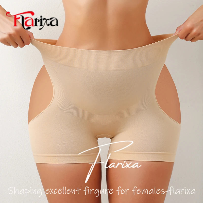 Flarixa Hollow Butt Lifter Shapewear With Open Butt Shaper